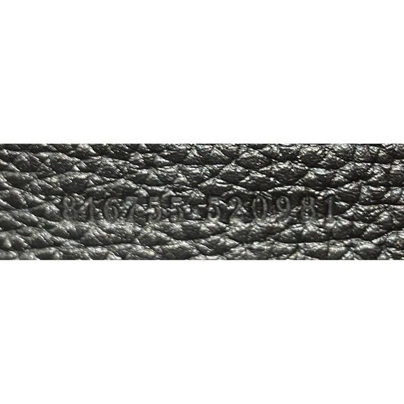 Web Buckle Wristlet Briefcase Leather #198946G96B - Picture 6 of 6